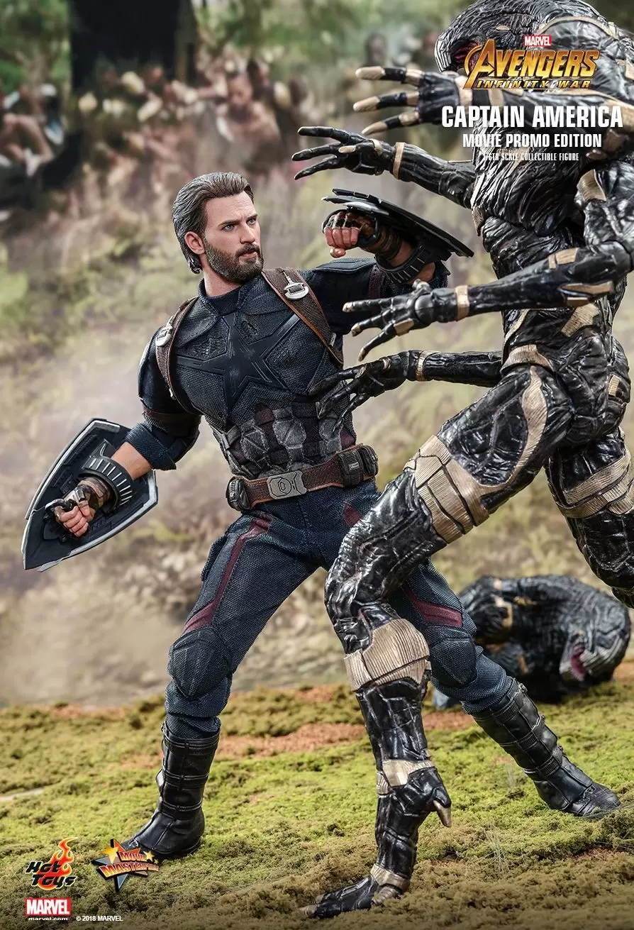 Movie Masterpiece Series - Avengers: Infinity War - Captain America (Movie Promo Edition)