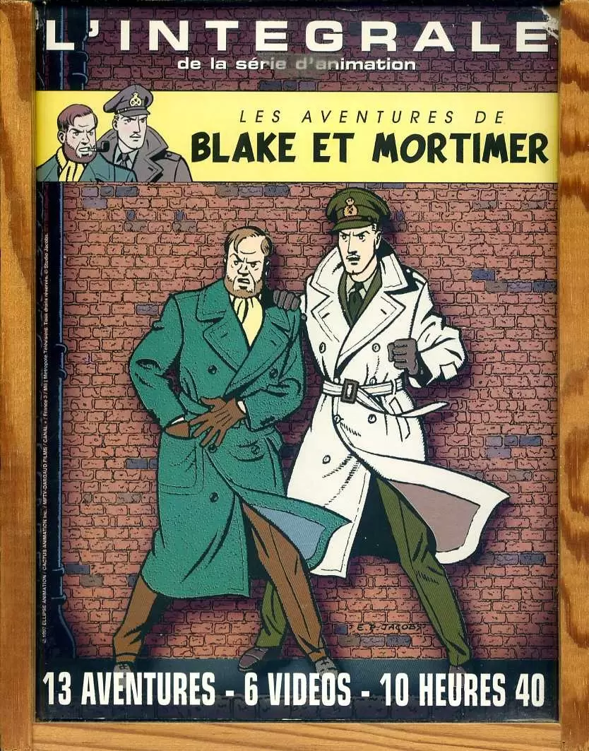 Blake et Mortimer - Les aventures de Blake et Mortimer - L\'intégrale en VHS