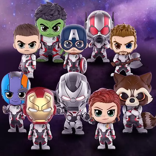 Cosbaby Figures - Avengers: Endgame - Team Suit Set (XS)