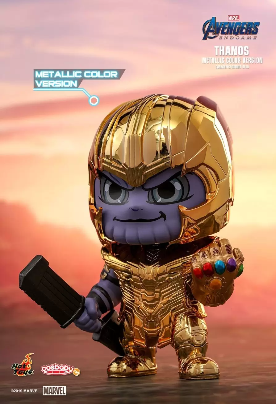 Cosbaby Figures - Avengers: Endgame - Thanos (Metallic color version)