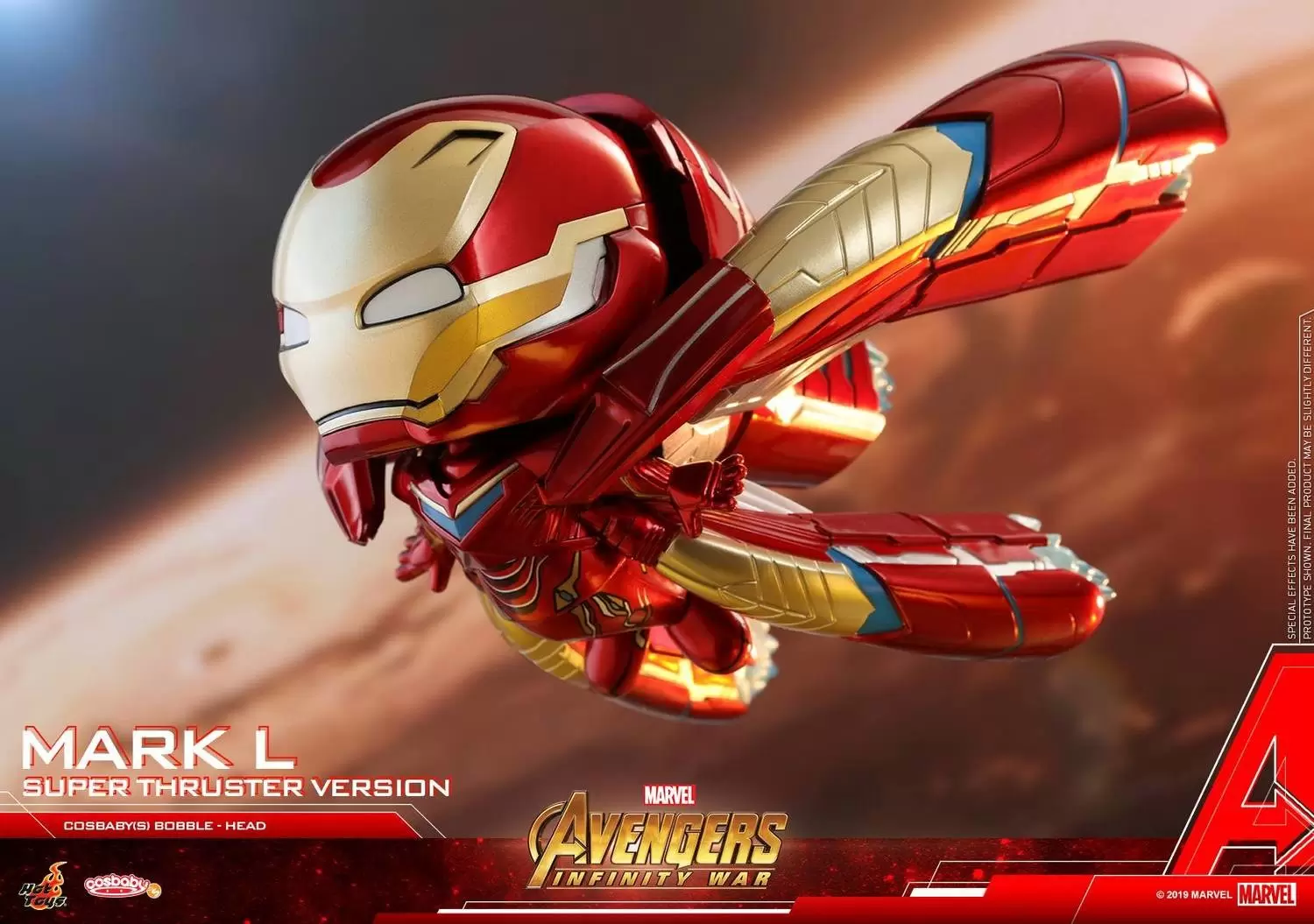 Cosbaby Figures - Avengers: Infinity War - Iron Man Mark L (Super Thruster Version)