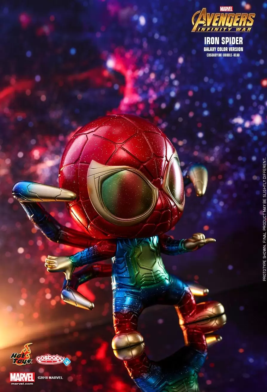 Cosbaby Figures - Avengers: Infinity War - Iron Spider (Galaxy Color Version)