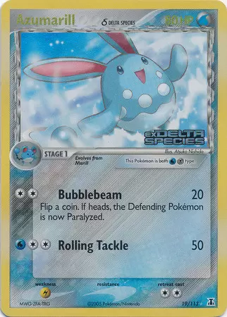 EX Delta Species - Azumarill Holo Logo