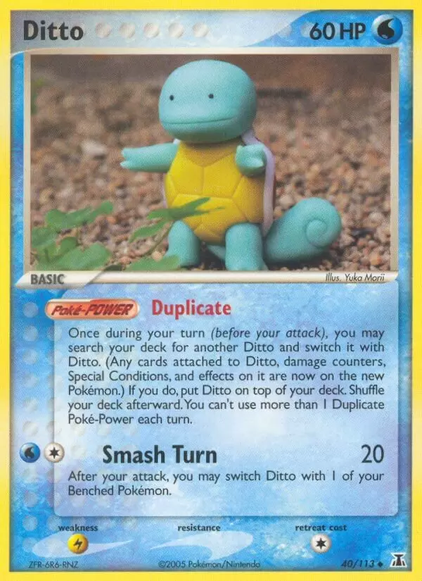 EX Delta Species - Ditto (Squirtle)