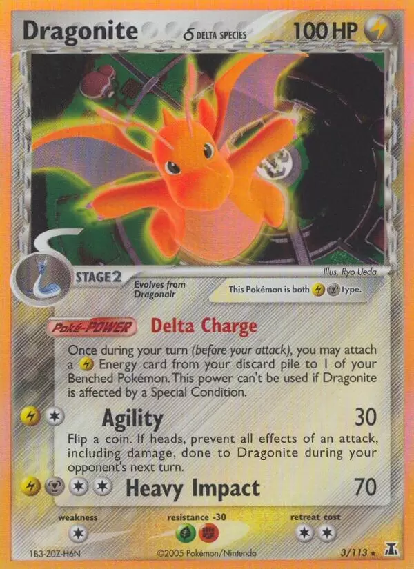 EX Delta Species - Dragonite Holo