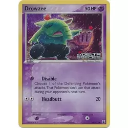 Drowzee Holo Logo