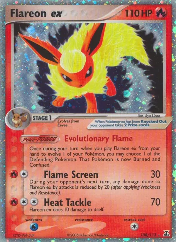 EX Delta Species - Flareon ex