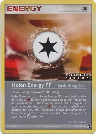 EX Delta Species - Holon Energy FF HoloLogo