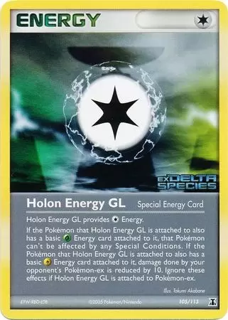 EX Delta Species - Holon Energy GL Holo Logo