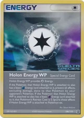 EX Delta Species - Holon Energy WP Holo Logo