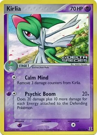 EX Delta Species - Kirlia Holo Logo