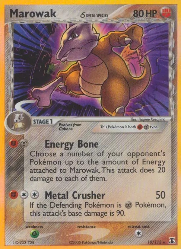 EX Delta Species - Marowak Holo