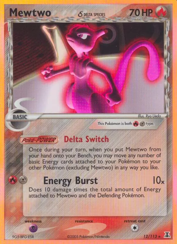 EX Delta Species - Mewtwo Holo