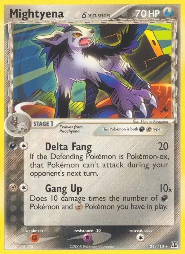 EX Delta Species - Mightyena