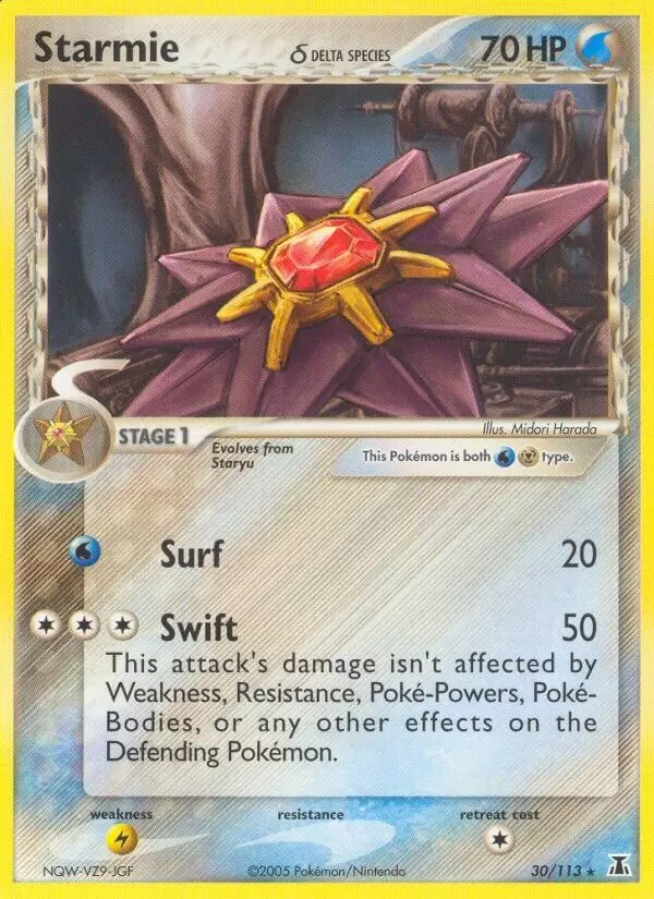 EX Delta Species - Starmie