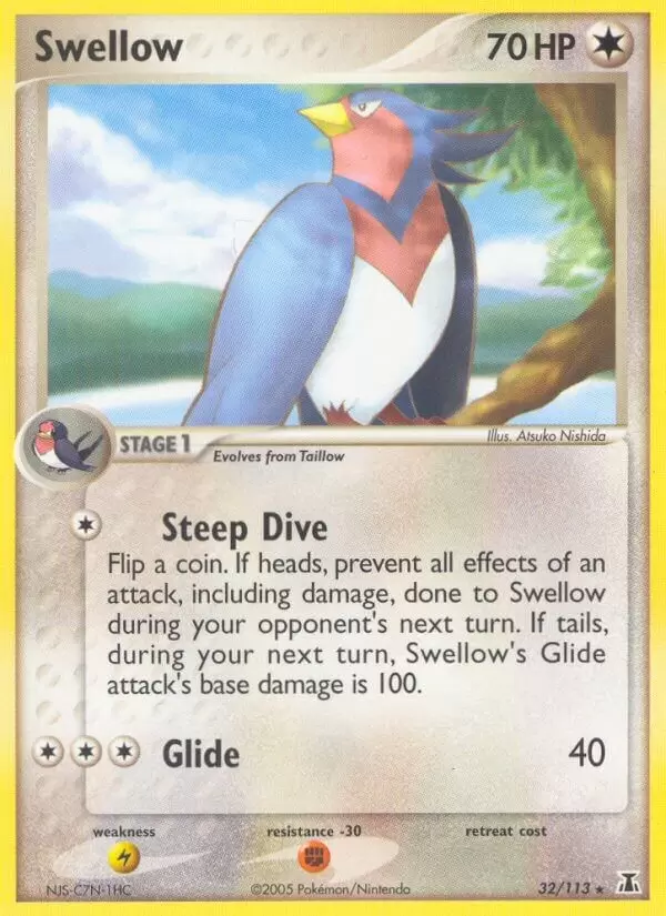 EX Delta Species - Swellow
