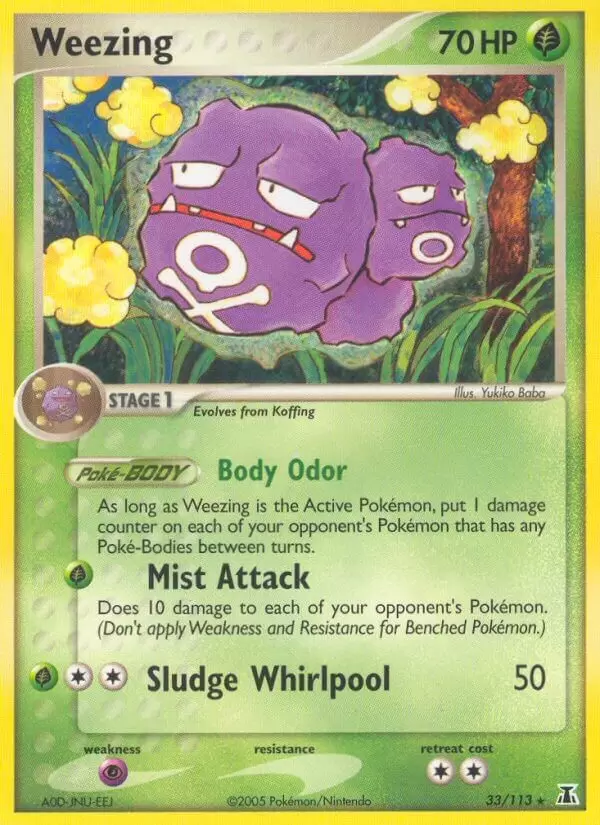 EX Delta Species - Weezing