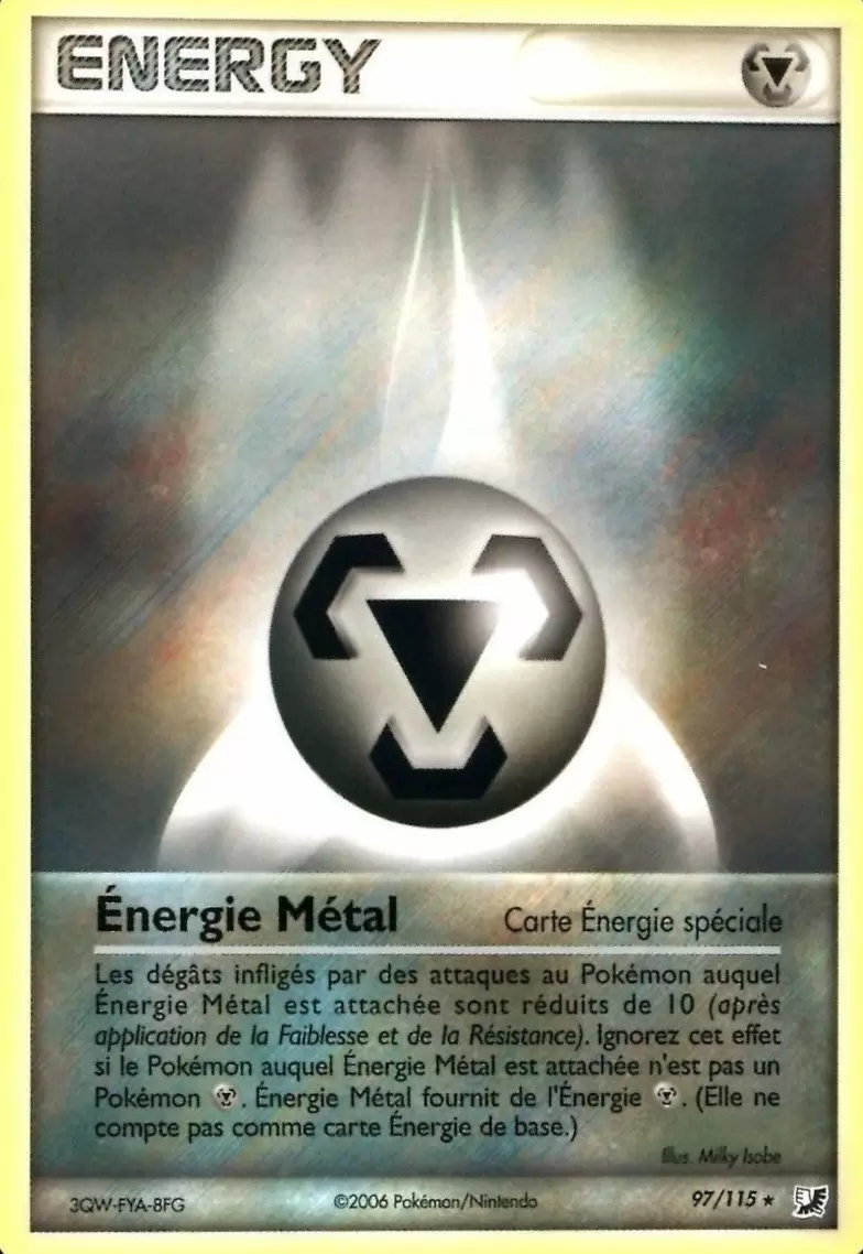 EX Forces cachées - Énergie Métal