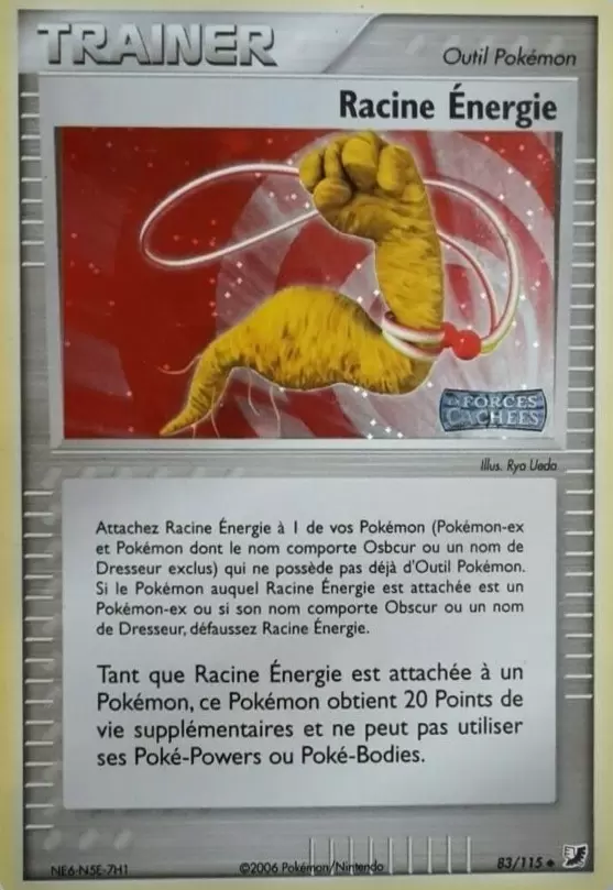 EX Forces cachées - Racine énergie holographique Logo