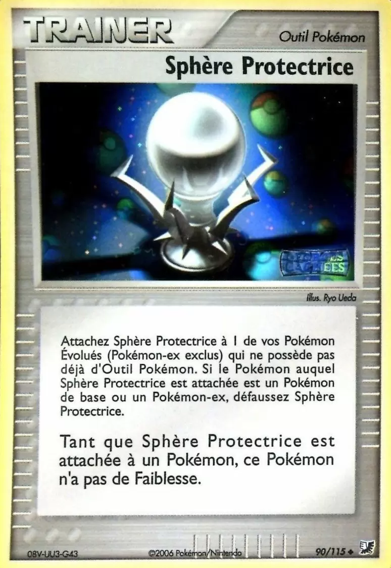 EX Forces cachées - Sphère Protectrice holographique Logo