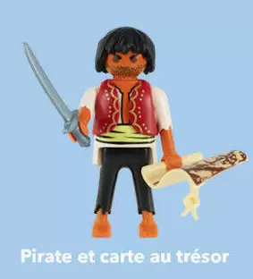 French fast-food Quick - Pirate and treasure map