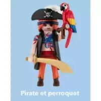 Pirate et perroquet