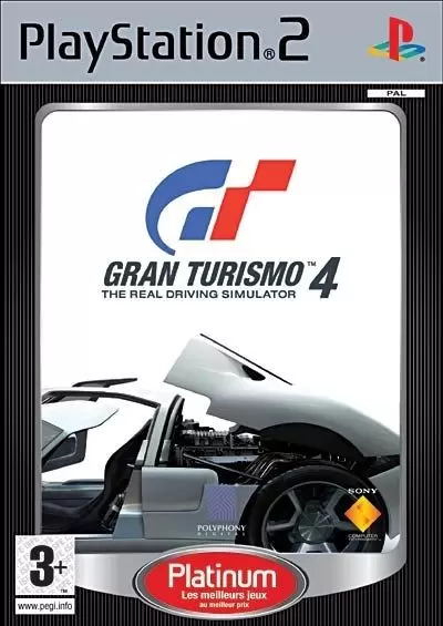 Jeux PS2 - Gran Turismo 4 Platinium