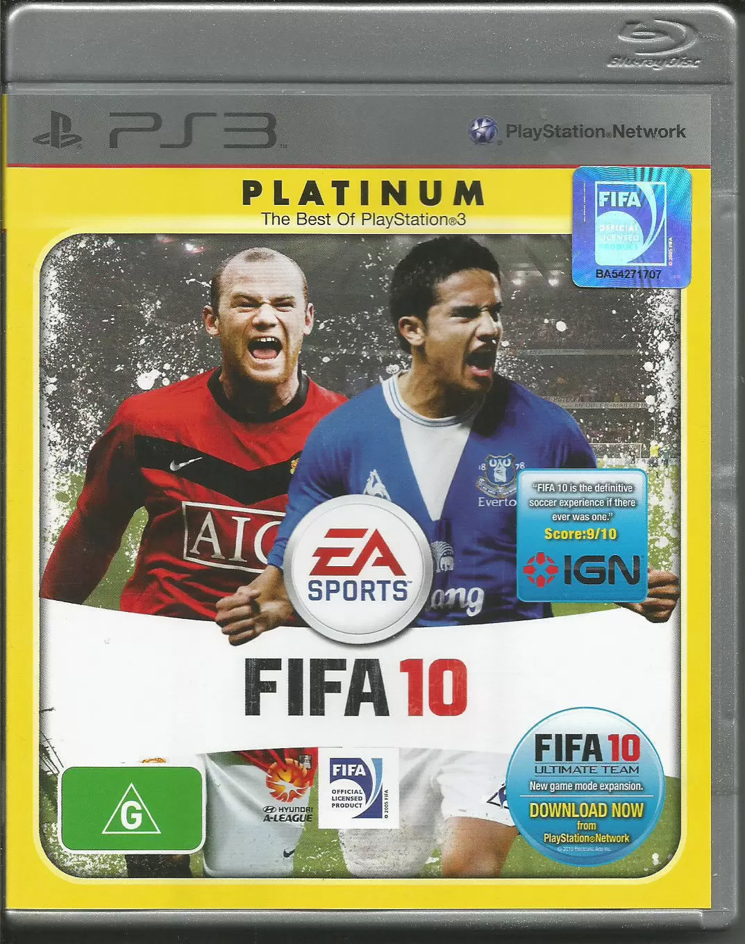 Jeux PS3 - FIFA 10 Platinum