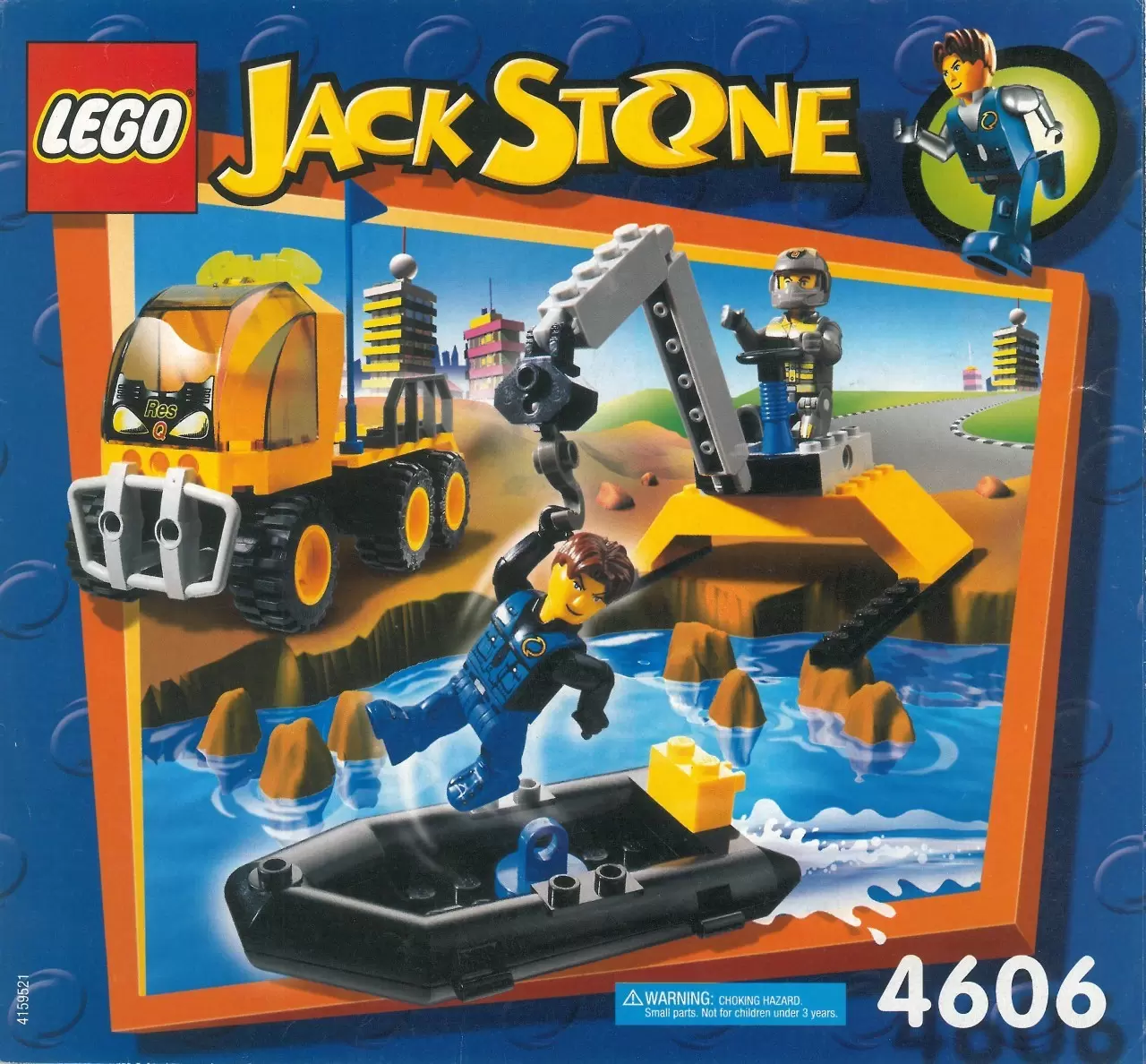 LEGO Jack Stone - Aqua Res-Q Transport