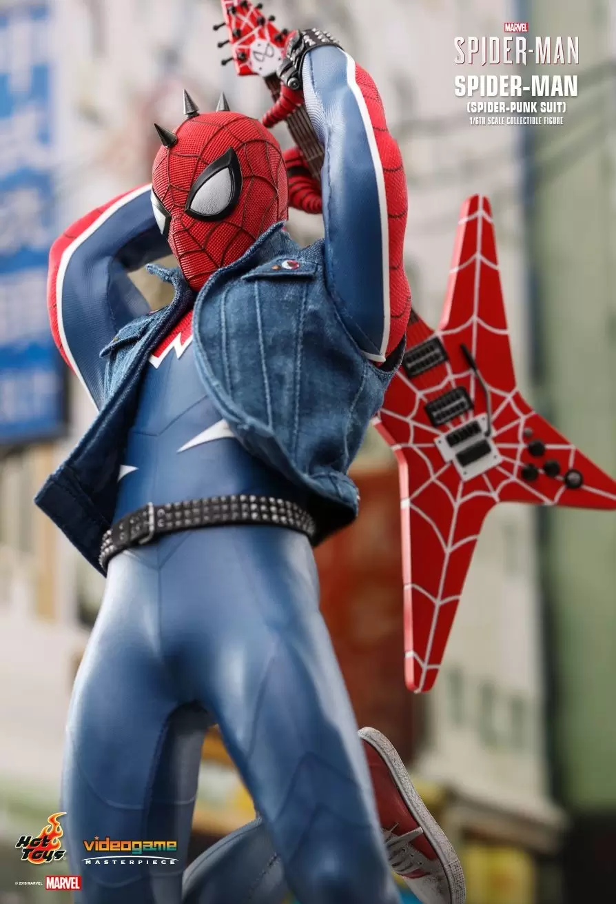 Video Game MasterPiece (VGM) - Marvel\'s Spider-Man - Spider-Man (Spider-Punk Suit)