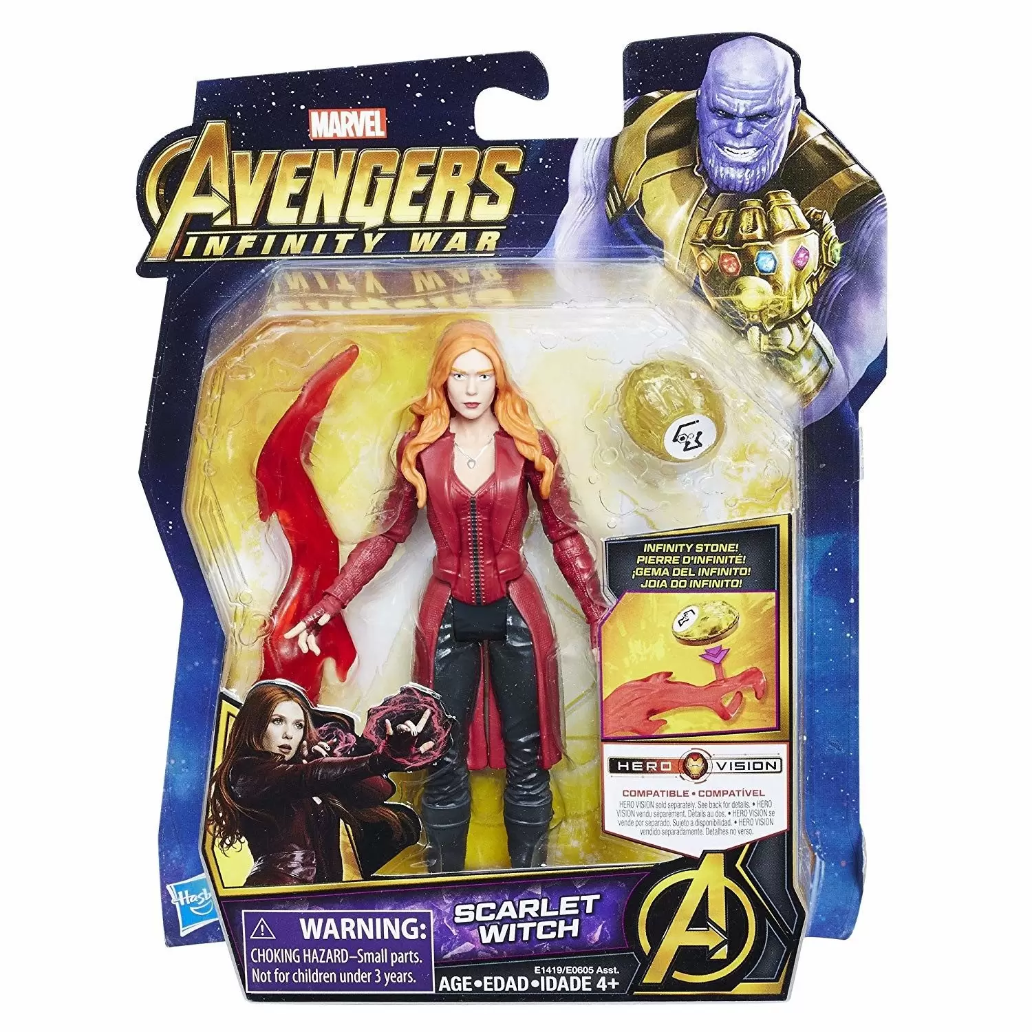 Scarlet Witch Power FX - Avengers Infinity War - figurine Titan Hero Series