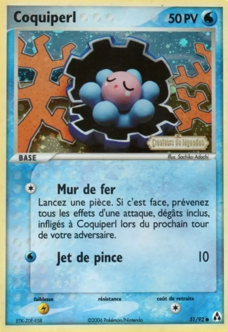 Créateurs de Légendes - Coquiperl holographique Logo