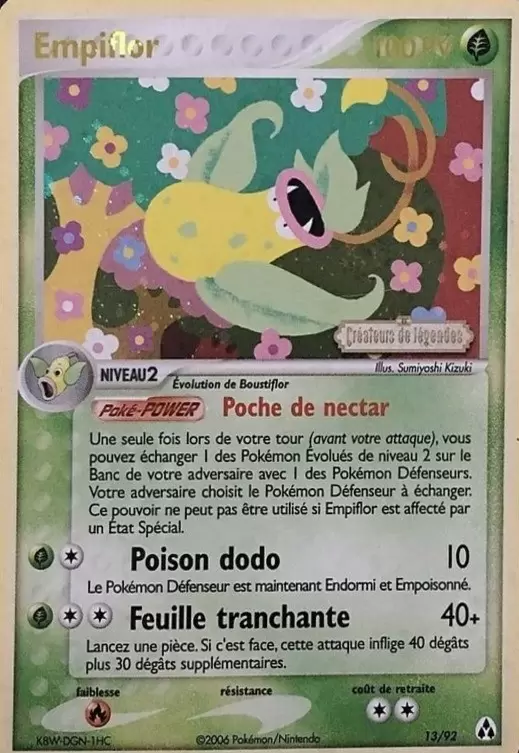 Créateurs de Légendes - Empiflor Holographique Logo