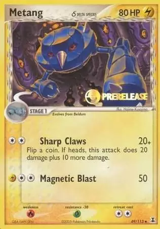 EX Delta Species - Metang Prerelease