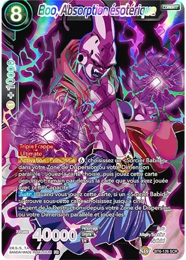 Destroyer Kings [BT6] - Boo, Absorption ésotérique