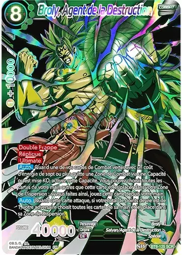 Destroyer Kings [BT6] - Broly, Agent de la Destruction