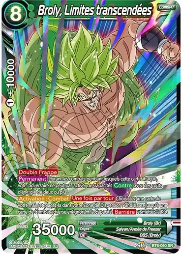 Destroyer Kings [BT6] - Broly, Limites transcendées