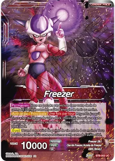 Destroyer Kings [BT6] - Freezer // Golden Freezer, l’Empereur majestueux