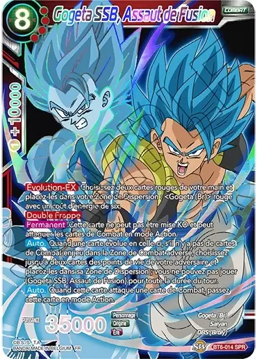 Destroyer Kings [BT6] - Gogeta SSB, Assaut de Fusion