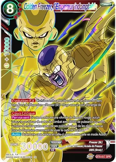 Destroyer Kings [BT6] - Golden Freezer, l’Empereur indomptable