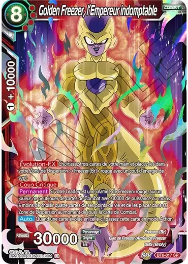 Destroyer Kings [BT6] - Golden Freezer, l’Empereur indomptable