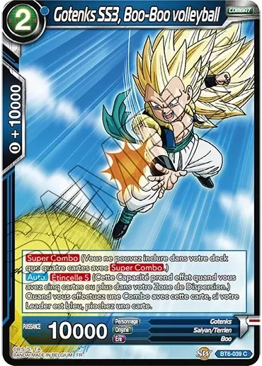 Destroyer Kings [BT6] - Gotenks SS3, Boo-Boo volleyball