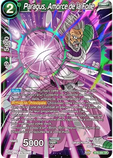 Destroyer Kings [BT6] - Paragus, Amorce de la Folie