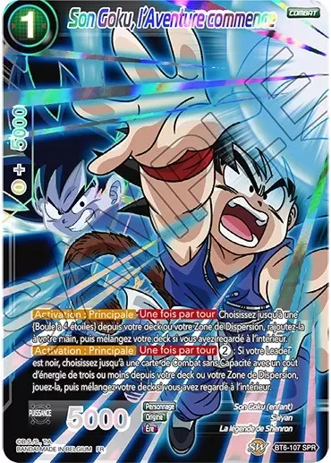 Destroyer Kings [BT6] - Son Goku, l’Aventure commence