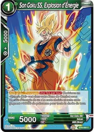 Destroyer Kings [BT6] - Son Goku SS, Explosion d’Énergie
