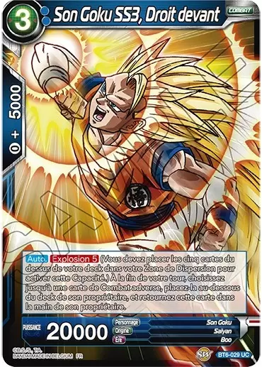 Destroyer Kings [BT6] - Son Goku SS3, Droit devant