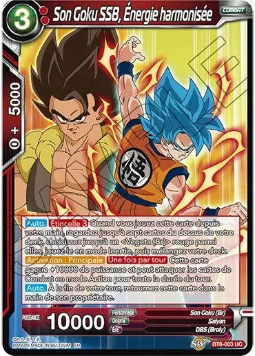 Destroyer Kings [BT6] - Son Goku SSB, Énergie harmonisée