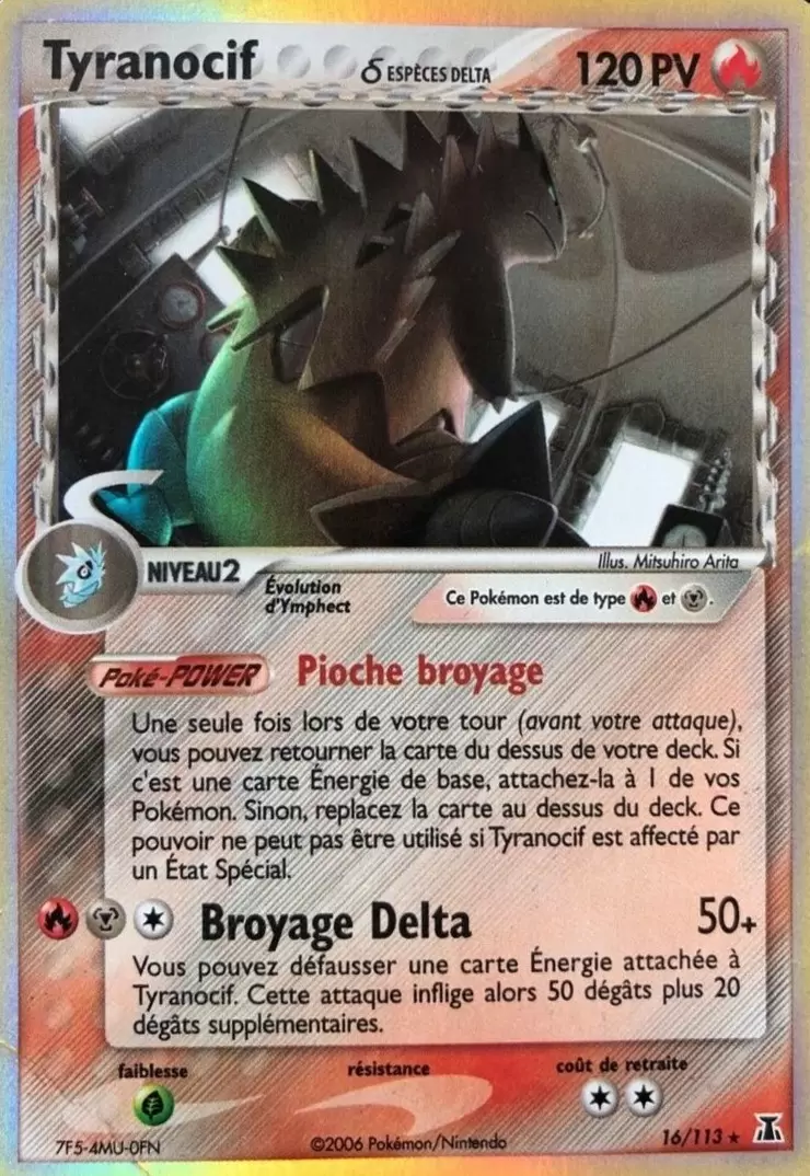 EX Espèce Delta - Tyranocif holographique