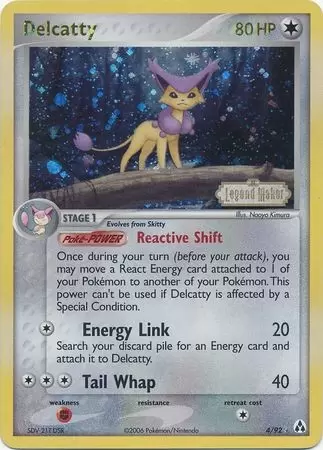 EX Legend Maker - Delcatty Holo Logo