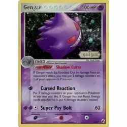 2004 Pokemon, FireRed & LeafGreen, #108/112 Gengar EX, Holo Ultra